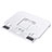 Universal Laptop Stand Notebook Holder S02 for Apple MacBook 12 inch Silver