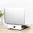 Universal Laptop Stand Notebook Holder S04 for Apple MacBook Air 11 inch Silver