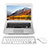 Universal Laptop Stand Notebook Holder S04 for Samsung Galaxy Book Flex 15.6 NP950QCG Silver