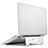 Universal Laptop Stand Notebook Holder S05 for Apple MacBook Pro 13 inch Silver