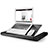 Universal Laptop Stand Notebook Holder S06 for Apple MacBook Air 13 inch Black