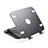 Universal Laptop Stand Notebook Holder S08 for Apple MacBook 12 inch Black
