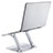 Universal Laptop Stand Notebook Holder S08 for Apple MacBook Pro 13 inch Retina Silver