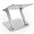 Universal Laptop Stand Notebook Holder S08 for Apple MacBook Pro 13 inch Silver