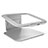 Universal Laptop Stand Notebook Holder S09 for Apple MacBook 12 inch Silver