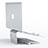 Universal Laptop Stand Notebook Holder S09 for Apple MacBook Pro 13 inch (2020) Silver