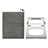 Universal Laptop Stand Notebook Holder S10 for Apple MacBook Pro 13 inch Retina Silver