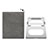 Universal Laptop Stand Notebook Holder S10 for Apple MacBook Pro 13 inch Silver