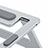 Universal Laptop Stand Notebook Holder S10 for Apple MacBook Pro 15 inch Retina Silver