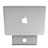 Universal Laptop Stand Notebook Holder S11 for Apple MacBook Pro 13 inch Silver