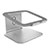 Universal Laptop Stand Notebook Holder S12 for Apple MacBook Pro 13 inch (2020) Silver