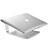 Universal Laptop Stand Notebook Holder S16 for Apple MacBook Pro 13 inch Retina Silver