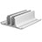 Universal Laptop Stand Notebook Holder T06 for Apple MacBook Pro 13 inch Retina Silver