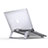 Universal Laptop Stand Notebook Holder T10 for Apple MacBook 12 inch Silver