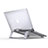 Universal Laptop Stand Notebook Holder T10 for Apple MacBook Air 13 inch (2020) Silver