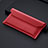 Universal Leather Wristlet Wallet Handbag Case for Samsung Galaxy Z Fold2 5G Red