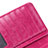 Universal Leather Wristlet Wallet Handbag Case H02 Hot Pink