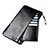 Universal Leather Wristlet Wallet Handbag Case H08 Black