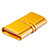 Universal Leather Wristlet Wallet Handbag Case H14 Gold