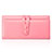 Universal Leather Wristlet Wallet Handbag Case H14 Pink