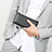 Universal Leather Wristlet Wallet Handbag Case H17 Black