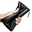 Universal Leather Wristlet Wallet Handbag Case H29 Black