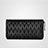 Universal Leather Wristlet Wallet Handbag Case H35 Black