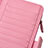 Universal Leather Wristlet Wallet Handbag Case H38 Pink