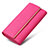 Universal Leather Wristlet Wallet Handbag Case K01 Hot Pink