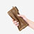 Universal Leather Wristlet Wallet Handbag Case K04 Brown