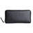 Universal Leather Wristlet Wallet Handbag Case K05 Black