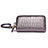 Universal Leather Wristlet Wallet Handbag Case K09 Gray