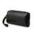 Universal Leather Wristlet Wallet Handbag Case K11 Black