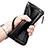 Universal Leather Wristlet Wallet Pouch Case Black