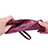 Universal Leather Wristlet Wallet Pouch Case Purple