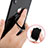 Universal Mobile Phone Finger Ring Stand Holder R07 Black
