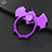 Universal Mobile Phone Finger Ring Stand Holder S01 Purple