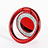 Universal Mobile Phone Magnetic Finger Ring Stand Holder Z15 Red