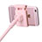 Universal Mobile Phone Stand Flexible Holder Lazy Bed Pink