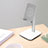 Universal Mobile Phone Stand Smartphone Holder for Desk H01 Silver