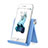 Universal Mobile Phone Stand Smartphone Holder for Desk Sky Blue