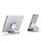 Universal Mobile Phone Stand Smartphone Holder T12 Silver