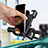 Universal Motorcycle Phone Mount Bicycle Clip Holder Bike U Smartphone Surpport H03 Black
