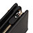 Universal Silkworm Leather Wristlet Wallet Handbag Case T01 Black