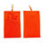 Universal Sleeve Velvet Bag Pouch Tow Pocket Orange