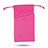 Universal Sleeve Velvet Bag Slip Case Tow Pocket Hot Pink