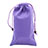Universal Sleeve Velvet Bag Slip Pouch Purple