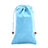 Universal Sleeve Velvet Bag Slip Pouch Sky Blue