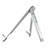 Universal Tablet Stand Mount Holder for Apple iPad 3 Silver