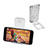 Universal Tablet Stand Mount Holder T22 for Amazon Kindle 6 inch Clear